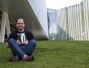 Juan Luís Vázquez con su lápiz digital Inkling.