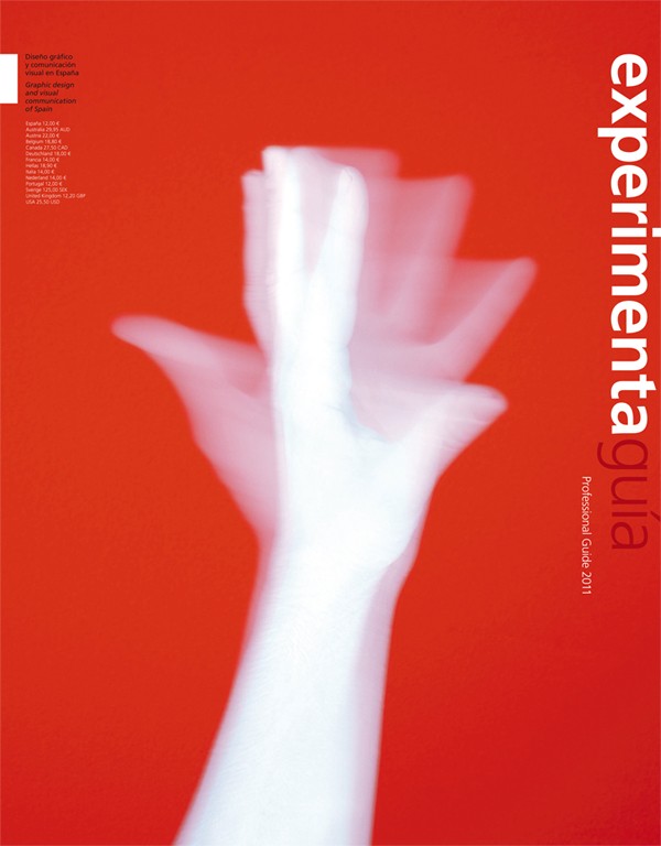 Portada de la Guía del Diseño Gráfico y Comunicación Visual en España, Cristina Vergara, 2011.