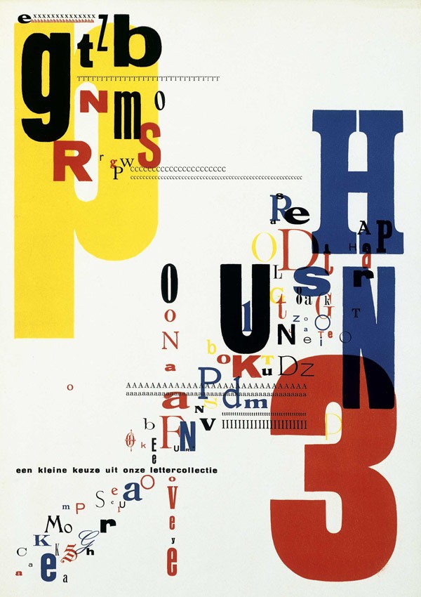 Anuncio para Imprenta Trío (Piet Zwart, 1931). La vanguardia aplicada: tipografía y diseño gráfico (1890-1950), Fundación Juan March, 2012.