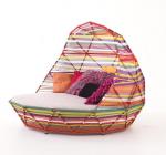 Cama Cocoon, serie Tropicalia, Moroso, 2008.