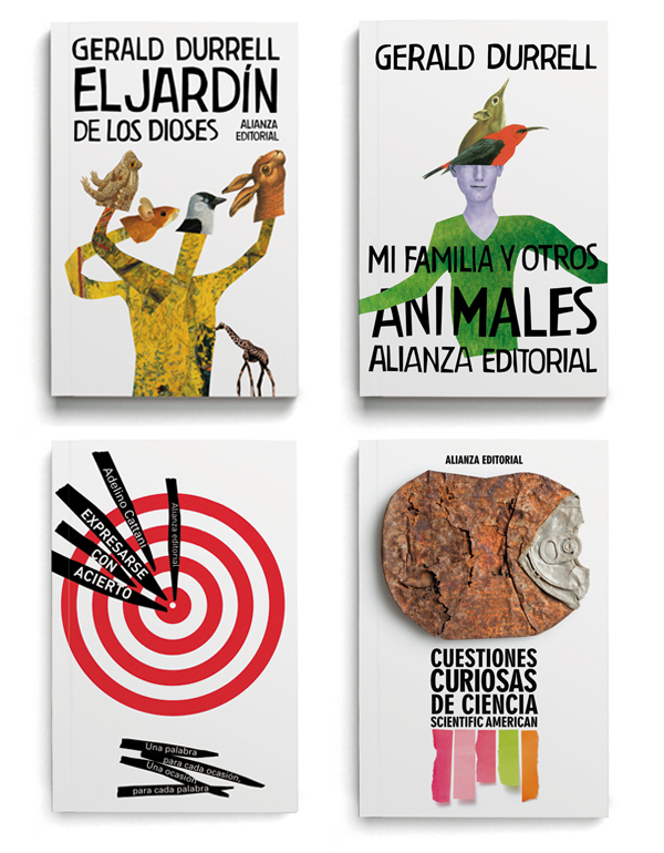 Manuel Estrada rediseña los libros de bolsillo de Alianza Editorial