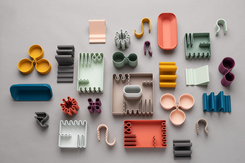 Bfriends: los accesorios de escritorio de Pearson Lloyd. Plástico reciclado  e impresión 3D