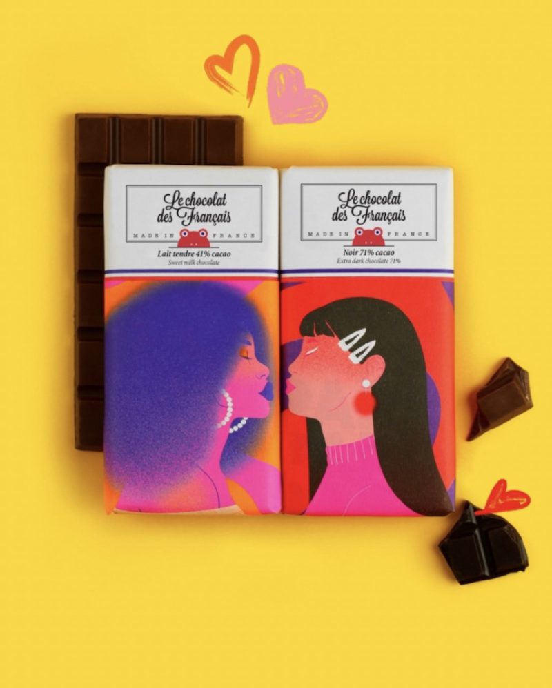 Clémence Gouy da vida a una edición especial de Le Chocolat des Français