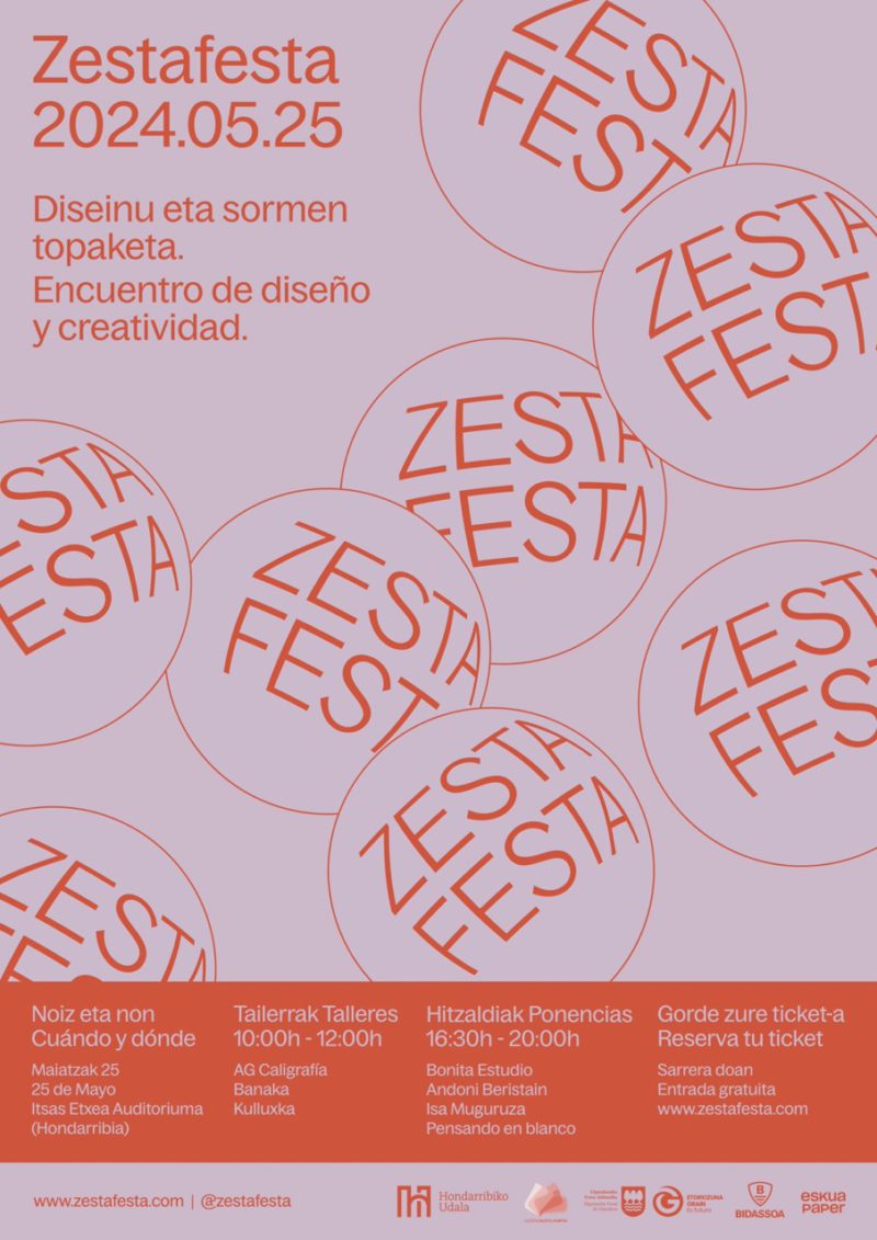 Zestafesta: diseño y creatividad en Gipuzkoa