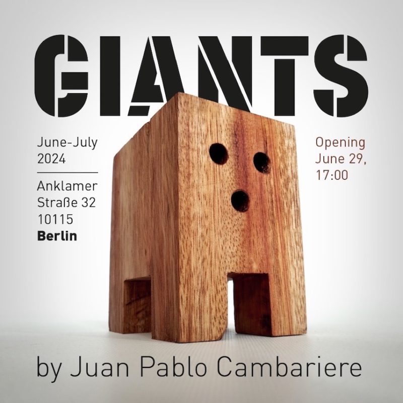 Los Giants llegan a Berlín: Juan Pablo Cambariere desembarca con sus "pappets"