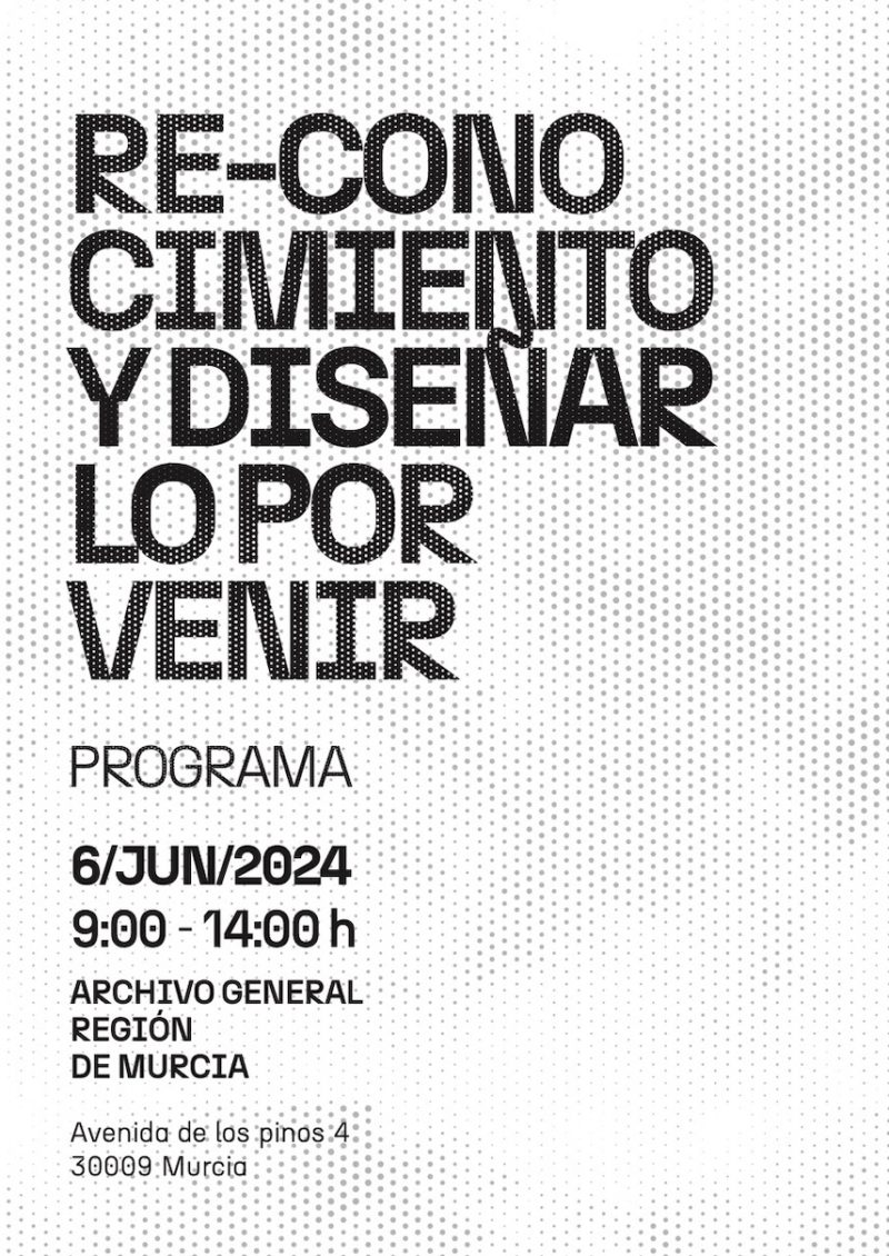 Memoria del Diseño: una jornada de debate, información y homenaje en Murcia