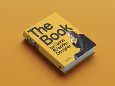 The book by Carlos Rolando = Designer