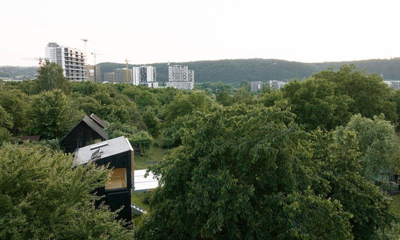 Zahradní Pavilon, de Byró. Un refugio dentro de un refugio