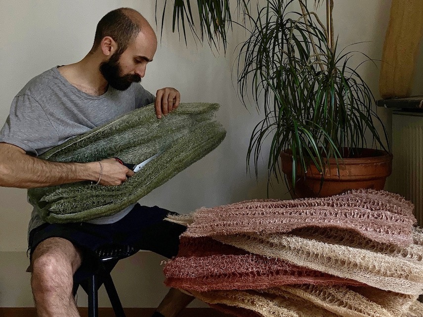 Luffa, un proyecto de Samer Selbak. Diseños con identidad palestina 